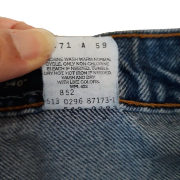 Vintage Levi’s 540 Relaxed Fit Jeans Denim USA Made Blue Men’s Size W38 L 29 - Picture 12 of 12